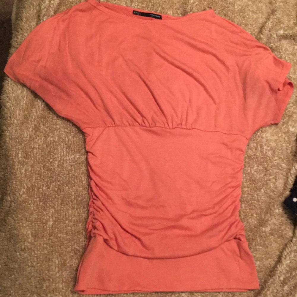Coral shirt